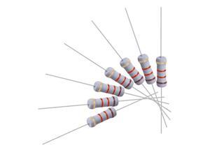 50 Pcs Metal Oxide Film Resistor, 5% Tolerance, Axial Lead, 1W, Flame Proof, 1.2K Ohm Resistance for DIY Electronic Projects and Experiments 50 Pcs Metal Oxide Film Resistor, 5% Tolerance, Axial Lead, 1W, Flame Proof, 1.2K Ohm Resistance for DIY Electronic Projects and Experiments