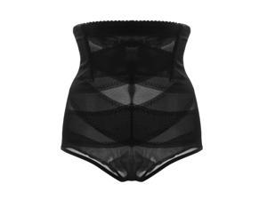 XXL High Waist Semi Sheer Shaper Belly Control Shaping Shapewear Panty