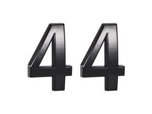 Self Adhesive House Number, 1.97 Inch ABS Plastic Number 4 for House Hotel Mailbox Address Sign Black 2 Pcs Self Adhesive House Number, 1.97 Inch ABS Plastic Number 4 for House Hotel Mailbox Address Sign Black 2 Pcs