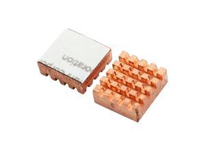 Global Bargains Copper DDR DDR2 DDR3 RAM Memory Cooler Heatsink RHS-03 2Pcs