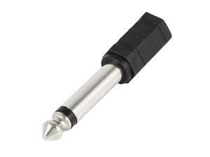 Unique Bargains 3.5mm Female to 6.35mm Male Audio Video Connector Adapter Replacement Unique Bargains 3.5mm Female to 6.35mm Male Audio Video Connector Adapter Replacement