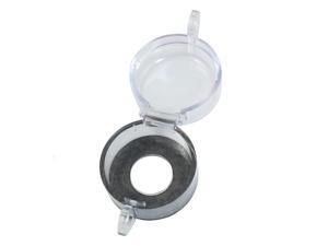 Black Clear 22mm Protective Cover Guard for Round Push Button Switch Black Clear 22mm Protective Cover Guard for Round Push Button Switch