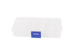 3pcs 10 Grid Electronic Component Parts Kits Plastic Storage Box Case CP 
