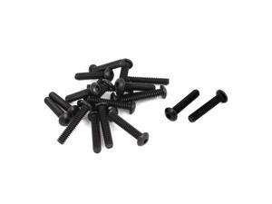 Unique Bargains #6-32 x 3/4" UNC 10.9 Alloy Steel Hex Socket Button Head Screws Black 21 Pcs Unique Bargains #6-32 x 3/4" UNC 10.9 Alloy Steel Hex Socket Button Head Screws Black 21 Pcs