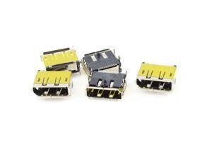 Unique Bargains 5pcs HDMI Female 19Pin SMT Socket PCB Soldering Mounting Connectors Unique Bargains 5pcs HDMI Female 19Pin SMT Socket PCB Soldering Mounting Connectors