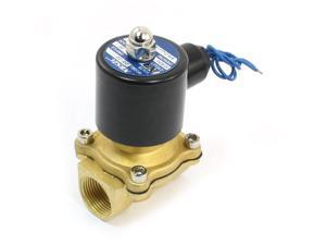 Unique Bargains NC 3/4" Port 2 Position 2 Way Water Air Oil Electric Solenoid Valve DC 12V Unique Bargains NC 3/4" Port 2 Position 2 Way Water Air Oil Electric Solenoid Valve DC 12V