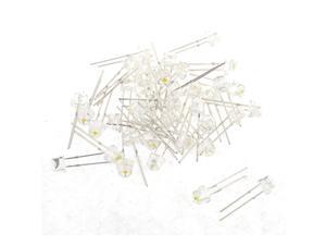 40 x 6mm Straw Hat Round Head Warm White Light Emitting Diode LED Bulb 40 x 6mm Straw Hat Round Head Warm White Light Emitting Diode LED Bulb