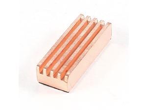 Unique Bargains IC SD/DDR RAM VGA Copper Memory IC Chipset Cooling Heatsink 22mm x 8mm x 5mm Unique Bargains IC SD/DDR RAM VGA Copper Memory IC Chipset Cooling Heatsink 22mm x 8mm x 5mm