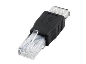 Global BargainsUSB 2.0 Female to RJ45 Male Ethernet Adapter Converter Connector Global BargainsUSB 2.0 Female to RJ45 Male Ethernet Adapter Converter Connector