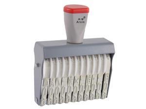 Unique Bargains Office Supermarket 11 Digit Rubber Band Wheel Number Date Printing Stamp Printer Unique Bargains Office Supermarket 11 Digit Rubber Band Wheel Number Date Printing Stamp Printer