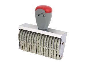 Office Rubber 16 Band Rolling Wheel 0-9 Digit Date Printer Numbering Stamp Office Rubber 16 Band Rolling Wheel 0-9 Digit Date Printer Numbering Stamp