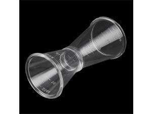 PC Resin 20-40cc Measuring Double-End Dual Ounce Glass Scale Oz Cup