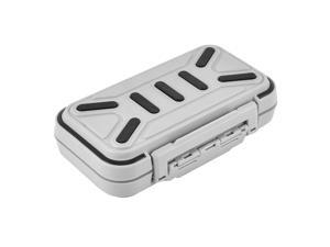 Unique Bargains Fishing 16 Compartments Fish Hook Bait Storage Box Case Holder Gray Unique Bargains Fishing 16 Compartments Fish Hook Bait Storage Box Case Holder Gray