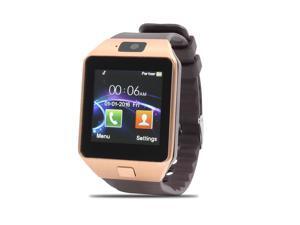 DZ09 Anti-lost SIM Card MP3 Player Smart Watch Gold Tone for IOS Android Phone DZ09 Anti-lost SIM Card MP3 Player Smart Watch Gold Tone for IOS Android Phone