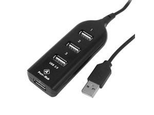 Unique Bargains 4 USB 2.0 Downstream Port USB Expansion Hub With Built-in USB Cable Unique Bargains 4 USB 2.0 Downstream Port USB Expansion Hub With Built-in USB Cable