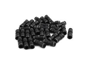 30Pcs Pneumatic Air 2 Way Quick Fitting Straight Push In Connector 8mm Tube Hose
