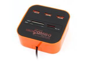 Unique Bargains Micro SD TF Memory Card Reader 3 Port USB 2.0 Hub Combo Adapter Unique Bargains Micro SD TF Memory Card Reader 3 Port USB 2.0 Hub Combo Adapter