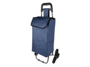 Lightweight Stair Climber Multipurpose Folding Utility Cart for Laundry, Shopping, Grocery, Navy Blue Lightweight Stair Climber Multipurpose Folding Utility Cart for Laundry, Shopping, Grocery, Navy Blue