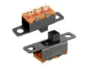 4Pcs 3mm Vertical Slide Switch SPDT 3 Terminals PCB Panel Latching 4Pcs 3mm Vertical Slide Switch SPDT 3 Terminals PCB Panel Latching