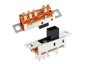 5Pcs 3mm Vertical Slide Switch SPDT 8 Terminals PCB Panel Latching 5Pcs 3mm Vertical Slide Switch SPDT 8 Terminals PCB Panel Latching