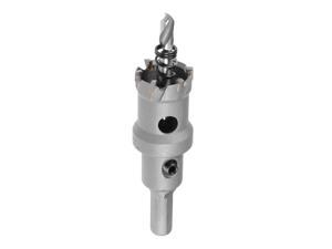 Carbide Hole Saw Cutter Drill Bit for Stainless Steel Alloy, 24.5mm