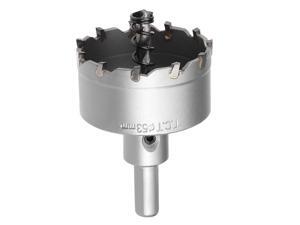 Carbide Hole Cutter Drill Bit for Stainless Steel Alloy, 53mm Carbide Hole Cutter Drill Bit for Stainless Steel Alloy, 53mm