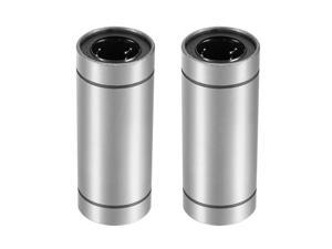 64mm Length 45mm OD LM30UU Round Flange Linear Ball Bearings 30mm Bore Dia 
