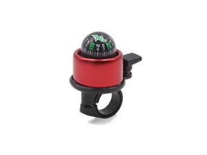 Red Sport Bike Bicycle Bell Sound Compass 22mm Handlebar Safety Alarm Horn