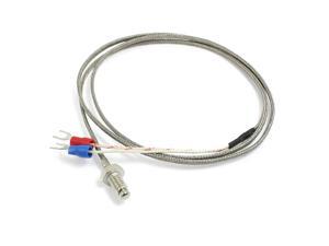 uxcell K Type M6 Threaded Screw Thermocouple Measurement Probe w 1M Shielded Cable 