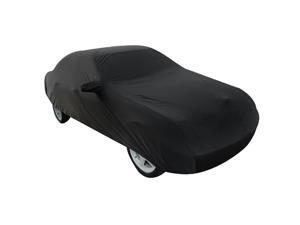 Black Breathable Waterproof Car Cover w Mirror Pocket 3XL Black Breathable Waterproof Car Cover w Mirror Pocket 3XL