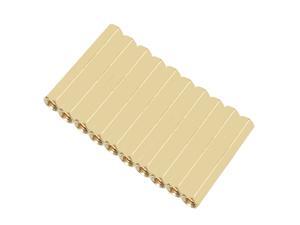 Unique Bargains 10pcs Brass Straight PCB Pillar Female Thread Hex Standoff Spacer M3x5x35mm Unique Bargains 10pcs Brass Straight PCB Pillar Female Thread Hex Standoff Spacer M3x5x35mm
