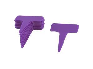 Parterre Home Garden Plastic Rectangle Shaped Plant Seed Tag Label Purple 20pcs Parterre Home Garden Plastic Rectangle Shaped Plant Seed Tag Label Purple 20pcs