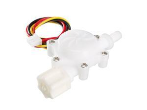 Unique Bargains 1/4" Hall Effect Water Flow Sensor Switch Fluid DC5V 0.3-4.0L/min SEN-HZ06FB Unique Bargains 1/4" Hall Effect Water Flow Sensor Switch Fluid DC5V 0.3-4.0L/min SEN-HZ06FB