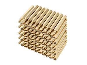 Unique Bargains 100pcs M3 32+6mm Female Male Thread Brass Hex Standoff Spacer Screws PCB Pillar Unique Bargains 100pcs M3 32+6mm Female Male Thread Brass Hex Standoff Spacer Screws PCB Pillar