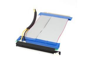 PCI-E Express 16X Male to Female Riser Card Extender Cable w Solid Capacitor PCI-E Express 16X Male to Female Riser Card Extender Cable w Solid Capacitor
