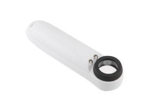 Magnifying Glass with Light, 40X Illuminated Handheld Magnifier 4000% Loupe w Handle,for Book and Newspaper , Jewelry, Stamps, Watches, Repair