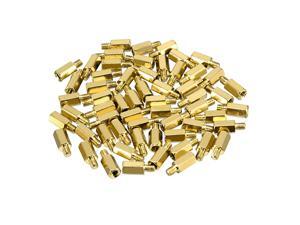 Unique Bargains 60pcs M3 8+4mm Female Male Thread Brass Hex Standoff Spacer Screws PCB Pillar Unique Bargains 60pcs M3 8+4mm Female Male Thread Brass Hex Standoff Spacer Screws PCB Pillar