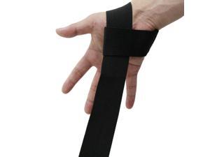 Global BargainsBlack Weight Lifting Training Handlebar Strap Support Wrist Wrap Fitness Band Global BargainsBlack Weight Lifting Training Handlebar Strap Support Wrist Wrap Fitness Band