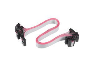 IDC 12 Pins Connector Flat Ribbon Cable Female Connector Length 30cm 2.54mm Pitch,5pcs IDC 12 Pins Connector Flat Ribbon Cable Female Connector Length 30cm 2.54mm Pitch,5pcs