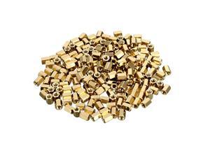 Unique Bargains 200pcs Brass Straight PCB Pillar Female Thread Hex Standoff Spacer M3x5x6mm Unique Bargains 200pcs Brass Straight PCB Pillar Female Thread Hex Standoff Spacer M3x5x6mm