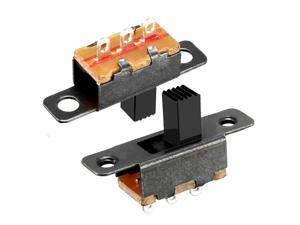 2Pcs 6mm Vertical Slide Switch SPDT 2 Position 3 Terminals PCB Panel Latching 2Pcs 6mm Vertical Slide Switch SPDT 2 Position 3 Terminals PCB Panel Latching