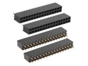 10Pcs Pitch 2.54mm 2x16 Pin 32 Pin Female Double Row Straight Pin Header Strip 