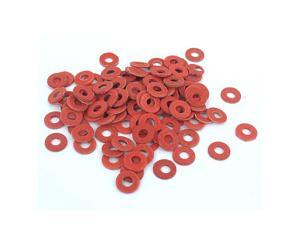 3mmx7mmx1mm Fiber Motherboard Insulating Pad Fastening Washers Red 100pcs 3mmx7mmx1mm Fiber Motherboard Insulating Pad Fastening Washers Red 100pcs