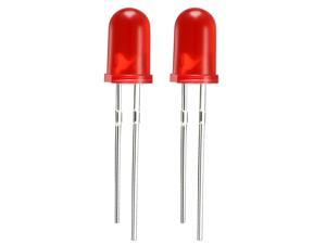200pcs 5mm Red Round LED Diode Electronic Component Emitting Light 1.9-2.1V 200pcs 5mm Red Round LED Diode Electronic Component Emitting Light 1.9-2.1V