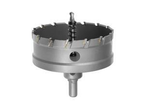 Carbide Hole Saw Cutter Drill Bit for Stainless Steel Alloy, 90mm
