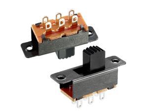 20Pcs 5mm Vertical Slide Switch DPDT 2 Position 6 Terminals PCB Panel Latching 20Pcs 5mm Vertical Slide Switch DPDT 2 Position 6 Terminals PCB Panel Latching