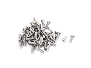 Unique Bargains M5 x 16mm 304 Stainless Steel Hex Socket Countersunk Flat Head Screw Bolts 50pcs Unique Bargains M5 x 16mm 304 Stainless Steel Hex Socket Countersunk Flat Head Screw Bolts 50pcs