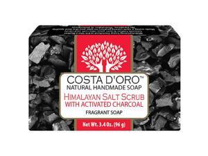Siege Natural Soap, Himalayan Salt Scrub with Activated Charcoal, 5504 Siege Natural Soap, Himalayan Salt Scrub with Activated Charcoal, 5504