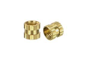 blind Brass Insert Nut Injection Moulding 50 X M5 Thread L=10mm Threaded M5x10mm 