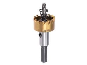 25mm HSS Drill Bit Hole Saw Stainless High Speed Steel Metal Alloy